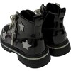 Black Rainbow Shimmer Stars Boots - Boots - 5