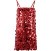 Paillette Ruby Party Dress - Dresses - 1 - thumbnail