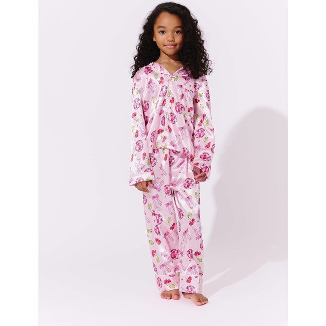 Pinky Disco Silk Set - Mixed Apparel Set - 4