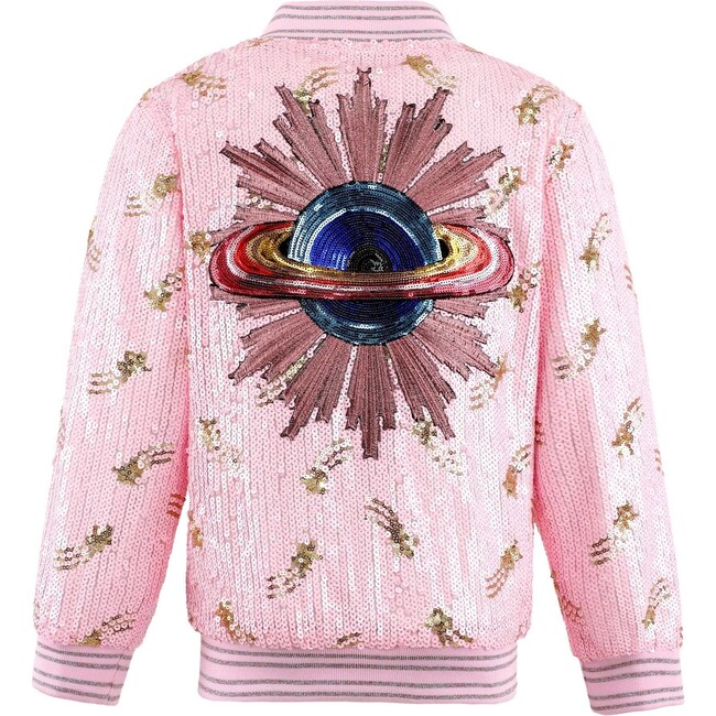 Galaxy Star Sequin Bomber