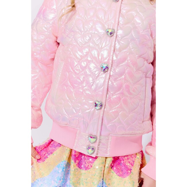 I Love You Hologram Jacket - Jackets - 2