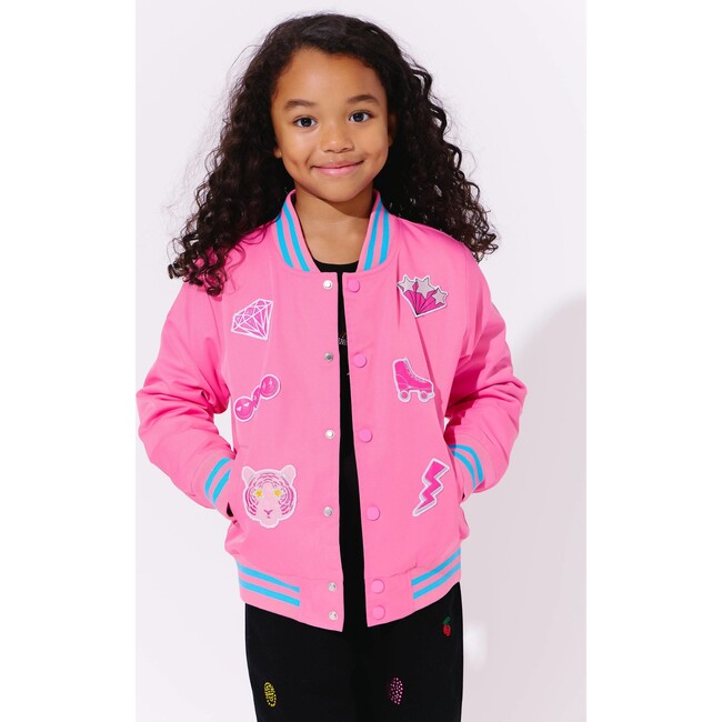Crystal Butterfly Patch Jacket - Jackets - 3