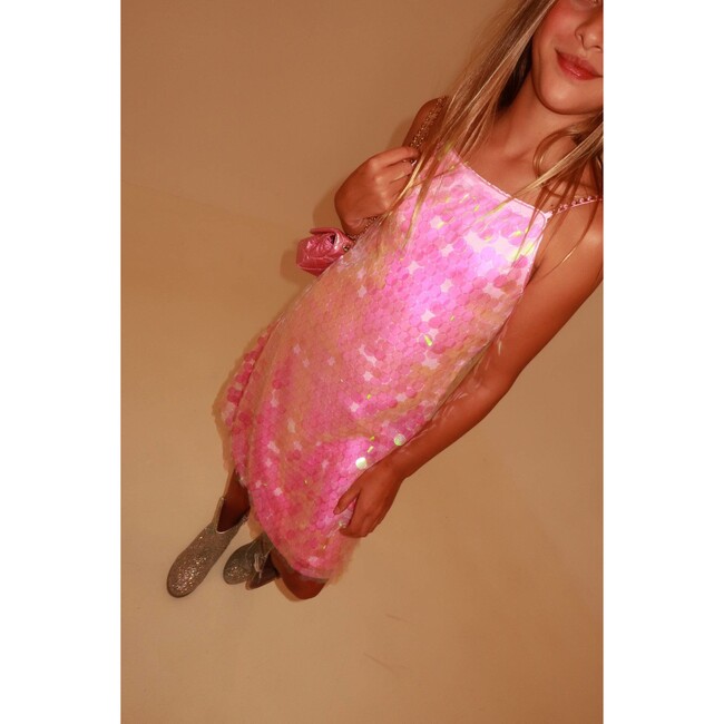Pink Magic Paillette Dress - Dresses - 2
