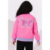 Crystal Butterfly Patch Jacket - Jackets - 4