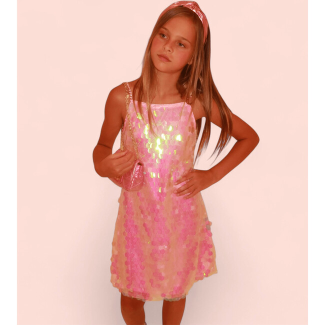 Pink Magic Paillette Dress - Dresses - 3