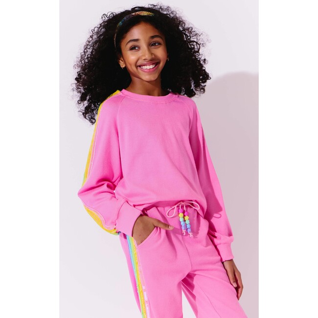 Pink Rainbow Sequin Set - Mixed Apparel Set - 2
