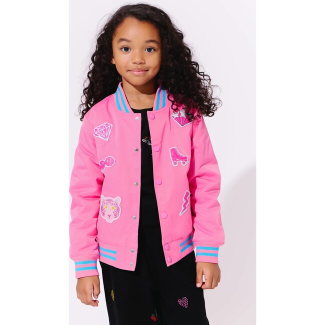 Crystal Butterfly Patch Jacket - Jackets - 6