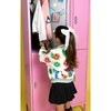 Rainbow Emoji Plush Coat - Jackets - 5