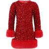 Ruby Shimmer Dress - Dresses - 1 - thumbnail