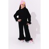 Black Feather Athletic Set - Mixed Apparel Set - 2