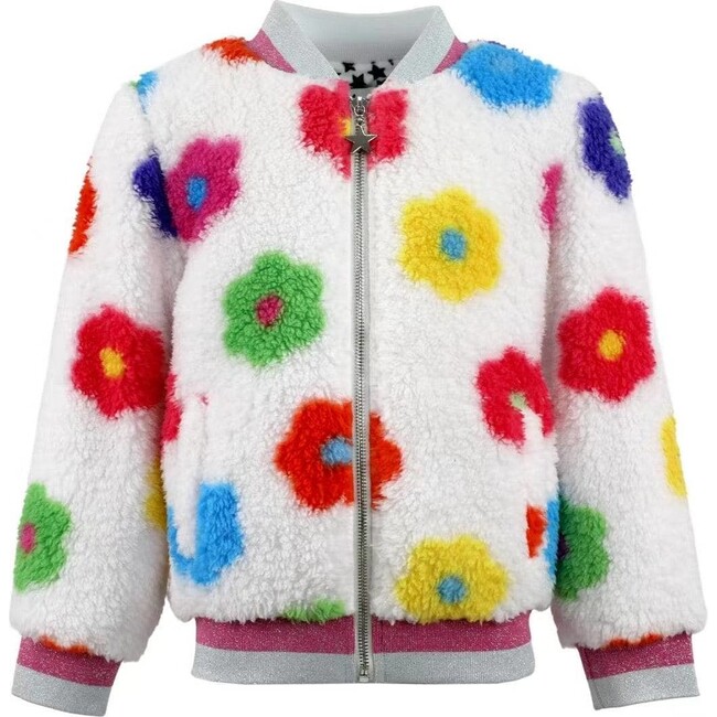 Rainbow Daisy Bomber