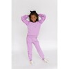 Lavender Sequin Joggers Set - Mixed Apparel Set - 2