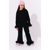 Black Feather Athletic Set - Mixed Apparel Set - 3
