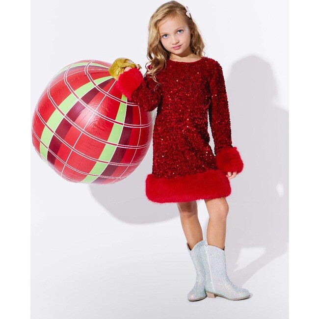 Ruby Shimmer Dress - Dresses - 3