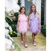 Lavender Haze Feather Dress - Dresses - 5