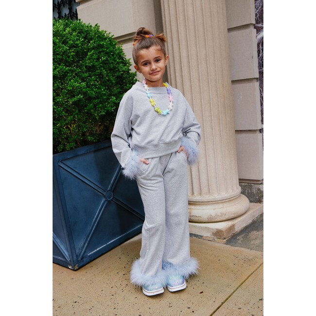 Grey Feather Athletic Set - Mixed Apparel Set - 2