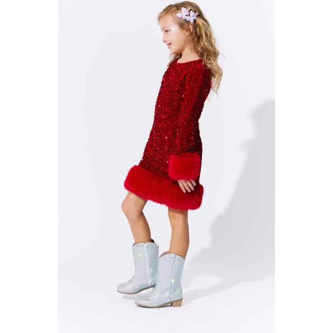 Ruby Shimmer Dress - Dresses - 6