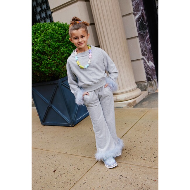 Grey Feather Athletic Set - Mixed Apparel Set - 3