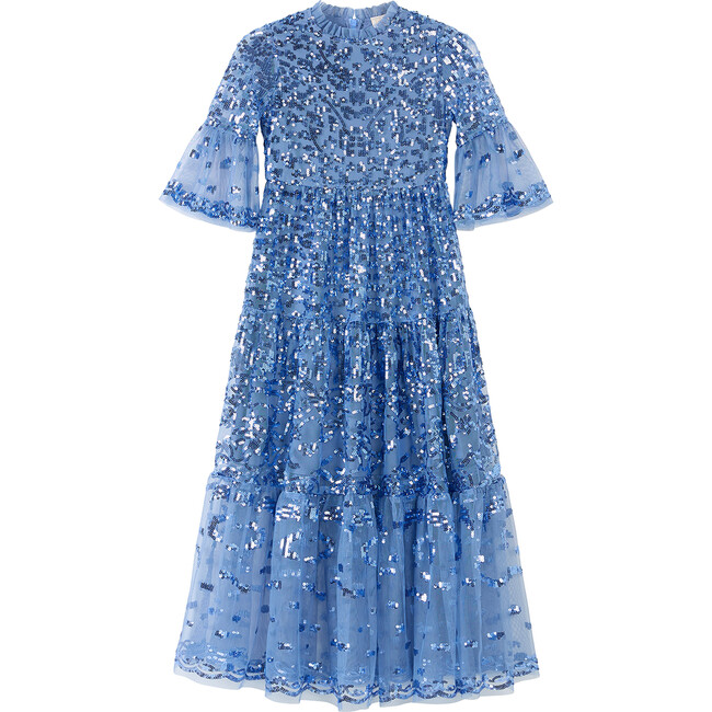 Tabitha Sequin Maxi Dress, Periwinkle