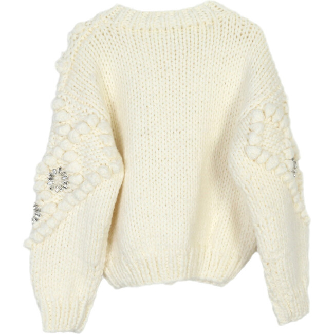 Sophia Knit Cardigan, Crème - Cardigans - 2