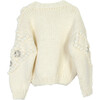 Sophia Knit Cardigan, Crème - Cardigans - 2
