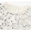 Tabitha Sequin Maxi Dress, Crème - Dresses - 3