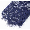 Monroe Lace Sleeve Mini Dress, Navy - Dresses - 5