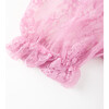 Monroe Lace Mini Dress, Candy Pink - Dresses - 5