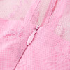 Monroe Lace Mini Dress, Candy Pink - Dresses - 8