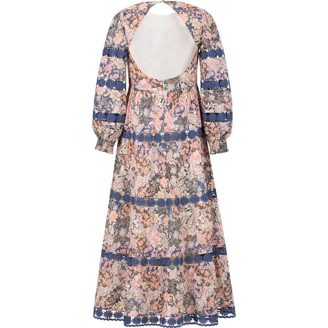 Melody Long Sleeve Maxi Dress, Floral - Dresses - 2
