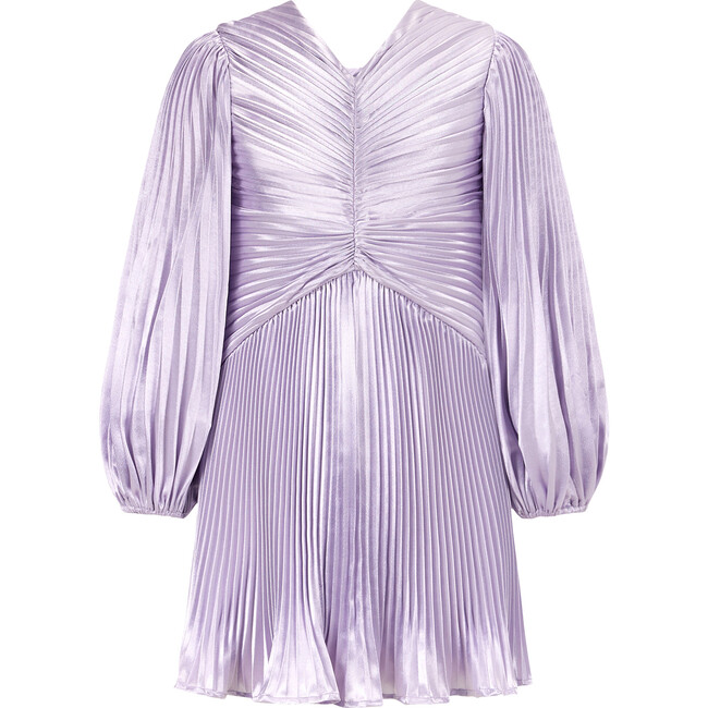 Julie Mini Dress, Metalic Lavendar