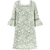 Libby Embroidered Mini Dress, Mint - Dresses - 2