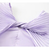 Julie Mini Dress, Metalic Lavendar - Dresses - 5