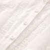 Betty Embroidered Mini Dress, Ivory - Dresses - 4