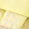 Charm Embroidered Mini Dress, Yellow - Dresses - 6