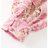 Charm Embroidered Mini Dress, Rose Pink - Dresses - 8