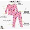 PAW Patrol: Varsity Pink Bamboo Kids Pajamas, Pink - Pajamas - 2