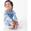 PAW Patrol: Varsity Blue Bamboo Convertible Footie, Blue - Footie Pajamas - 3