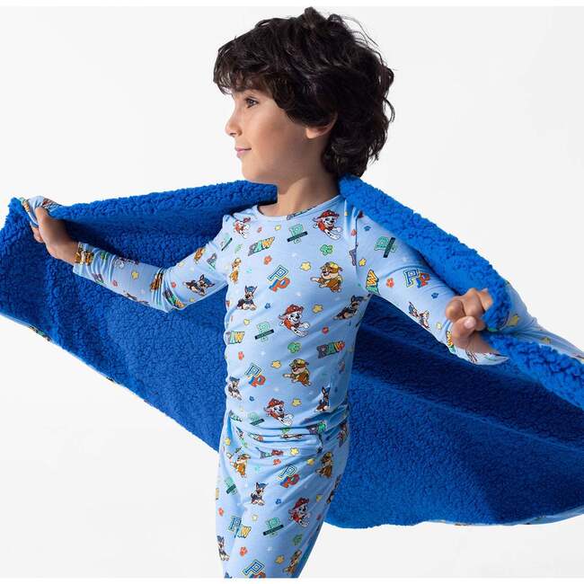 PAW Patrol: Varsity Blue Bamboo Kids Pajamas, Blue - Pajamas - 6