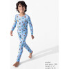 PAW Patrol: Varsity Blue Bamboo Kids Pajamas, Blue - Pajamas - 7