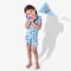 PAW Patrol: Varsity Blue Bamboo Kids Pajama Short Set, Blue - Pajamas - 7