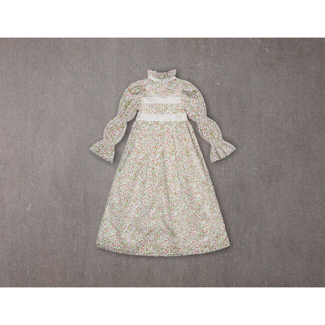 Genevieve Dress, Strawberry Vine - Blouses - 3