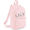 Liberty of London Personalised Name Mini Backpack, Pink - Backpacks - 1 - thumbnail