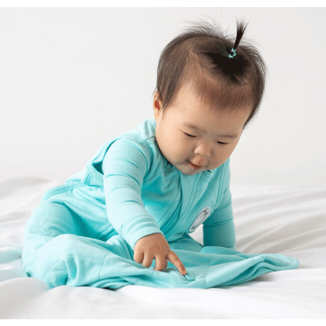 Bamboo Classic Sleep Sack (Non-weighted) , Sea Green - Sleep Sacks - 2