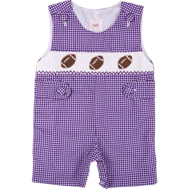 Purple Gingham Football, Henry Jon Jon
