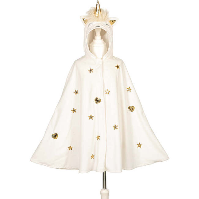 Unicorn Cape White (Sz 4-8 Yrs)