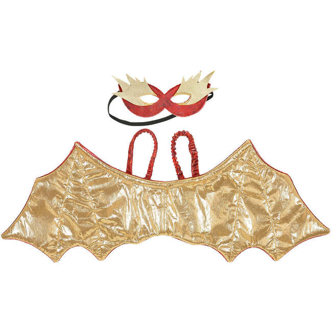 Red Dragon Wings + Mask (1 Set)