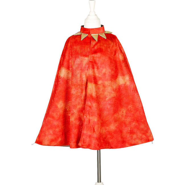 Knight - Red Dragon Reversible Cape (Sz 4-7 Yrs)