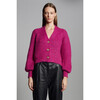 Sara Cardi, Fuchsia - Cardigans - 2