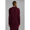 Ava Sweater, Merlot - Sweaters - 3